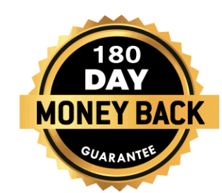 180 day money back guarantee